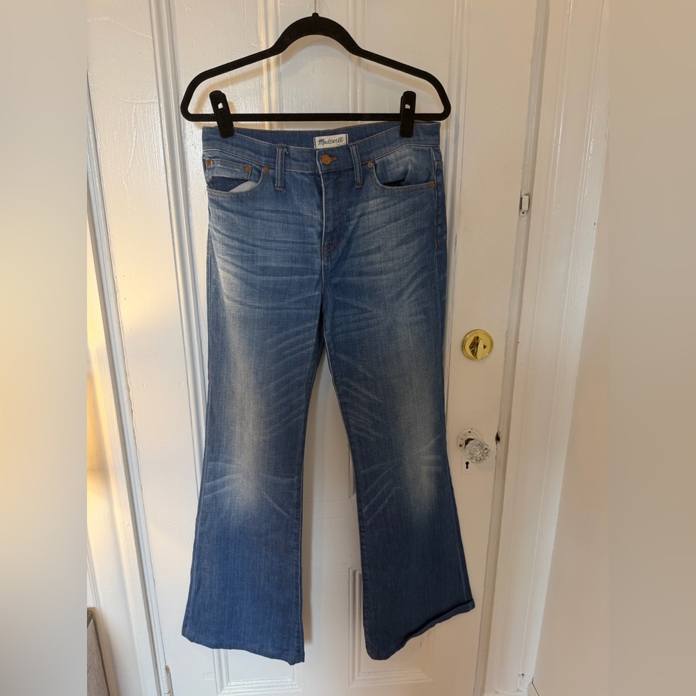 Madewell Light Blue Flare Jeans